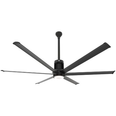 Big Ass Fans I6 Universal Mount Outdoor Ceiling Fan - Color: Black - Number