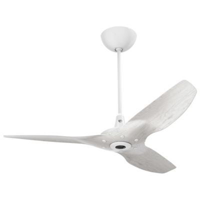 Big Ass Fans Haiku Driftwood Ceiling Fan - Color: White - Blade Color: Drif