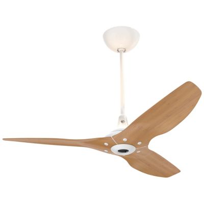 Big Ass Fans Haiku Caramel Bamboo Indoor Ceiling Fan with LED Uplight - Col