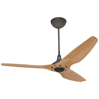 Big Ass Fans Haiku Caramel Bamboo Indoor Ceiling Fan with LED Uplight - Col