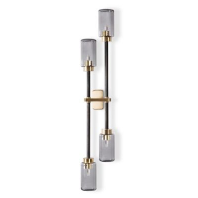 BF2059913 Bert Frank Farol Double Vertical Wall Sconce - Col sku BF2059913