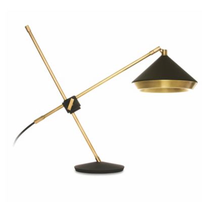 BF2059980 Bert Frank Shear Table Lamp - Color: Black - Size: sku BF2059980