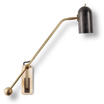 BF2059991 Bert Frank Stasis Wall Sconce - Color: Bronze - Si sku BF2059991