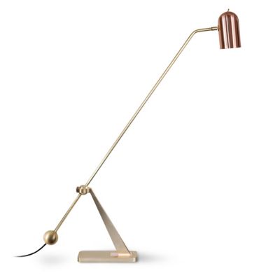 BF2059999 Bert Frank Stasis Floor Lamp - Color: Brass - Size sku BF2059999