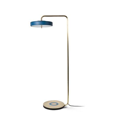 BF2060064 Bert Frank Revolve Floor Lamp - Color: Brass - Siz sku BF2060064