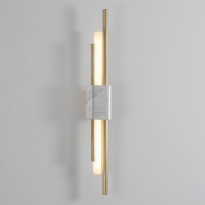 Bert Frank Tanto LED Wall Sconce - Color: Brass - Size: Large - TNT0023US