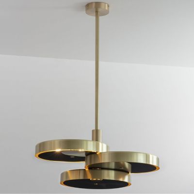 Bert Frank Triarc Pendant Light - Color: Brass - Size: 30 - TRC0010US-30