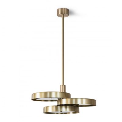 Bert Frank Triarc Pendant Light - Color: Brass - Size: 30 - TRC0011US-30