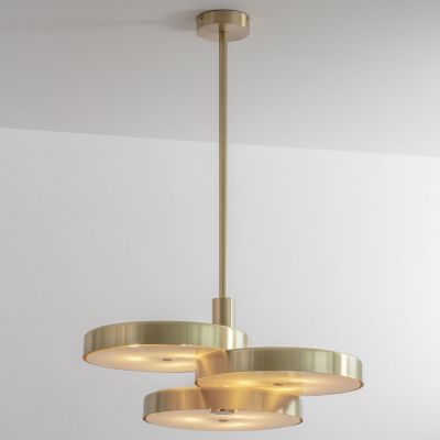 BF2060083 Bert Frank Triarc Pendant Light - Color: Brass - S sku BF2060083