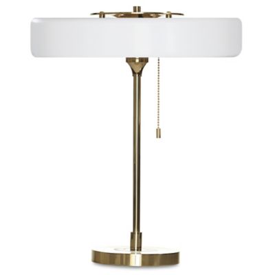 Bert Frank Revolve Table Lamp - Color: White - Size: 3 light - RVL0032-1US