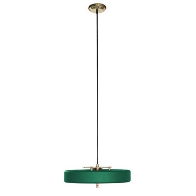 Bert Frank Revolve Pendant Light - Color: Green - Size: 3 light - RVL0013US