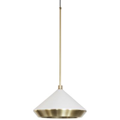 Bert Frank Shear Pendant Light - Color: White - Size: 35 - SHR0013US-35