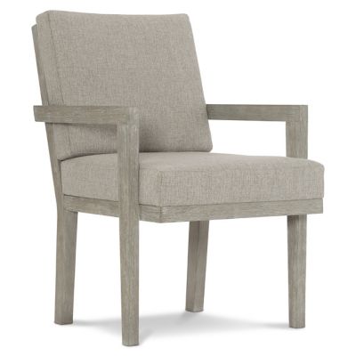 Bernhardt Foundations Arm Dining Chair in Beige