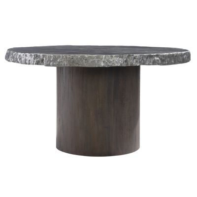 Bernhardt Cahill Round Dining Table in Grey
