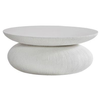 Bernhardt Corsica Outdoor Cocktail Table in White