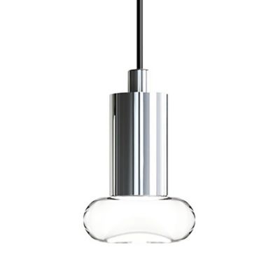 Blackjack Lighting Mushroom LED Mini Pendant Light in Silver