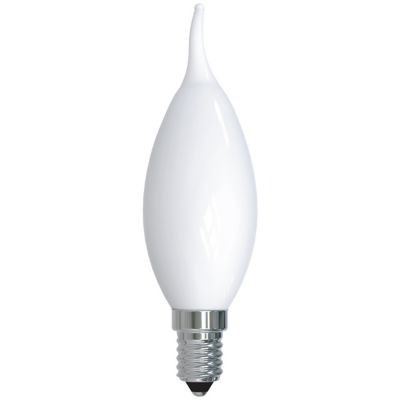 Bulbrite 4.5W 120V E12 CA10 Milky Filament LED Bulb - 776861