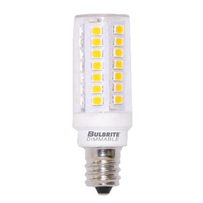 Bulbrite 5W 120V E12 T6 3000K Clear LED Bulb - 770632