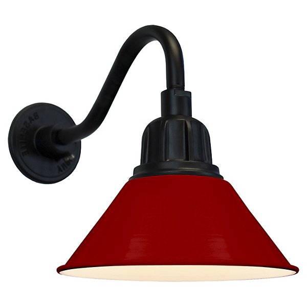 Baselite Corporation Sedona Indoor/Outdoor Wall Sconce - Color: Red - Size:
