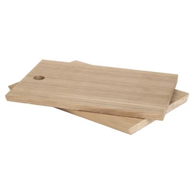 BORDA Oak Serving Board Set of 2