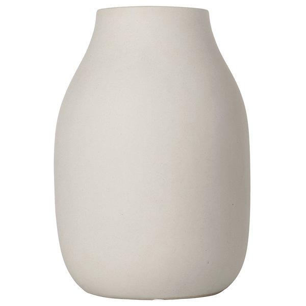 Blomus Colora Vase - Color: Grey - Size: 8  - 65705