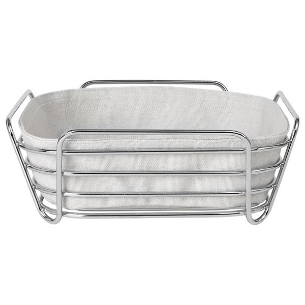 Blomus DELARA Bread Basket - Color: Grey - Size: Large - 64075