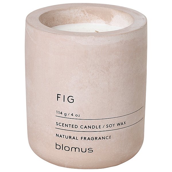 Blomus FRAGA Fig Candle - Color: Pink - Size: 4 Oz. - 65650