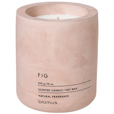 Blomus FRAGA Fig Candle - Color: Pink - Size: 10 Oz. - 65655