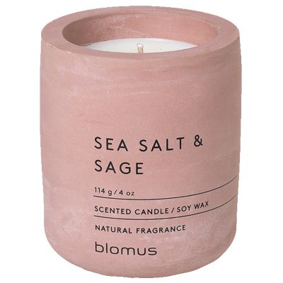 BLO1731529 Blomus FRAGRA Sea Salt and Sage Candle - Color: Pi sku BLO1731529
