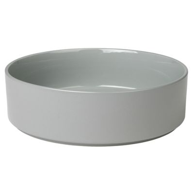 Blomus PILAR Serving Bowl - Color: Grey - Size: Large - 63720
