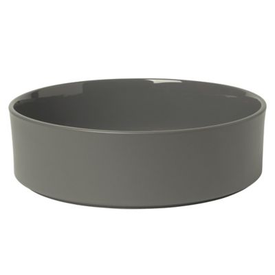 Blomus PILAR Serving Bowl - Color: Silver - Size: Large - 63967