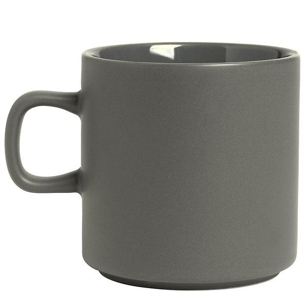 PILAR Cup Set of 4 - Color: Grey - Size: 3-5/16 x 3-1/2 - Blomus 63971.4