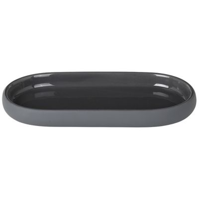 BLO1737969 Blomus SONO Oval Tray - Color: Grey - 69043 sku BLO1737969