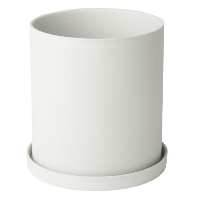 Blomus NONA Herb Pot - Color: White - Size: Large - 66516