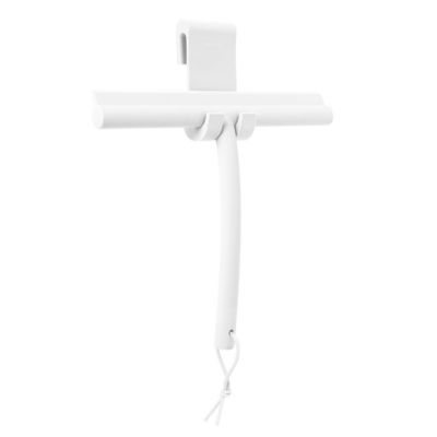 Blomus Vipo Shower Squeegee with Hanger - Color: White - 66313