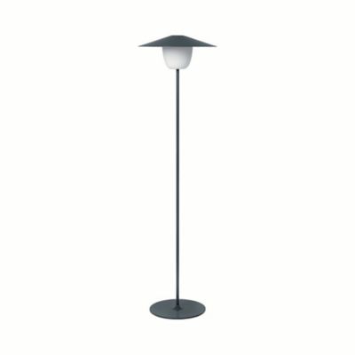 Blomus ANI 3-in-1 Rechargeable Floor Lamp - Color: Black - 66073