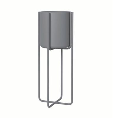 BLO2047266 Blomus KENA Plant Stand - Color: Grey - Size: Smal sku BLO2047266