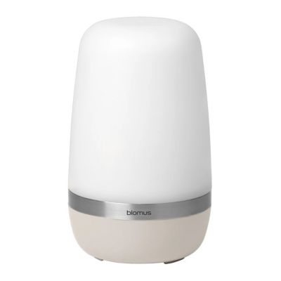 Blomus Spirit Outdoor LED Rechargeable Lamp - Color: White - Size: Small - 