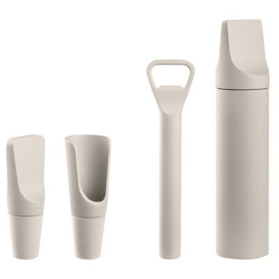 Blomus ILO Set of 4 Wine Accessories - Color: Beige - 64255