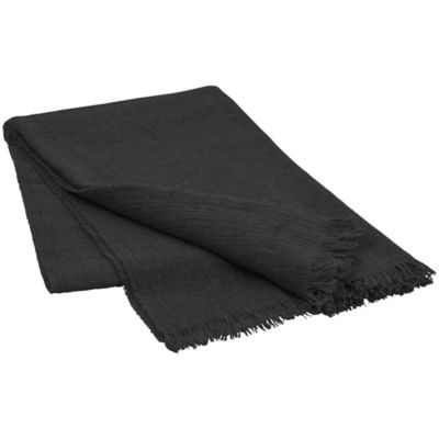 Blomus MERINO Wool Throw - Color: Black - 66523