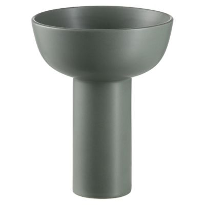 BLO2398421 Blomus Miyabi Ceramic Vase - Color: Green - 66623 sku BLO2398421