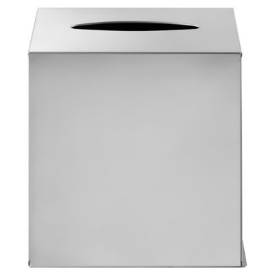 Blomus Nexio Boutique Tissue Box Cover - Color: Silver - 66428