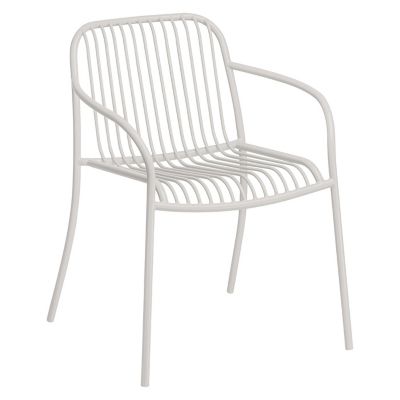 Blomus Yua Wire Outdoor Armchair, Set of 2 - Color: White - 62178.2