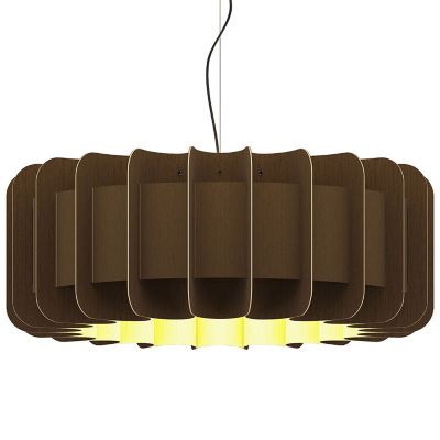 Bruck Lighting Clarissa Pendant Light - Color: Brown - Size: 29-In. Diamete