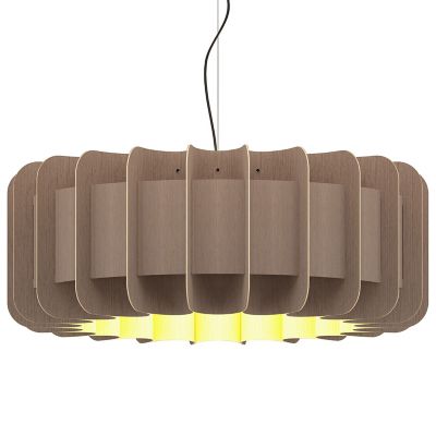 Bruck Lighting Clarissa Pendant Light - Color: Grey - Size: 29-In. Diameter