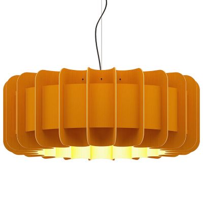 Bruck Lighting Clarissa Pendant Light - Color: Orange - Size: 29-In. Diamet