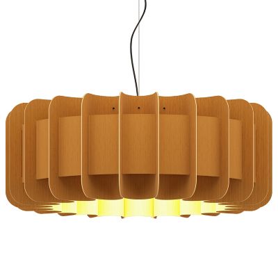 Bruck Lighting Clarissa Pendant Light - Color: Brown - Size: 29-In. Diamete