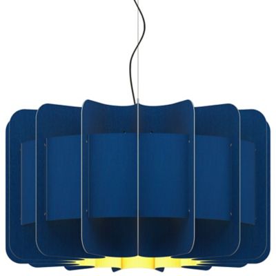 Bruck Lighting Clarissa Pendant Light - Color: Blue - Size: 30-In. Diameter