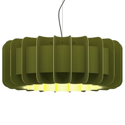 Bruck Lighting Clarissa Pendant Light - Color: Green - Size: 29-In. Diamete