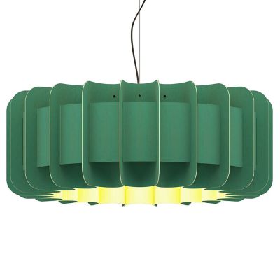 Bruck Lighting Clarissa Pendant Light - Color: Turquoise - Size: 29-In. Dia